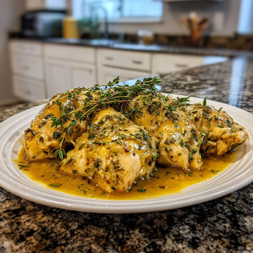 Slow Cooker Honey Mustard Chicken Recipe - Tender and Flavorful Dish