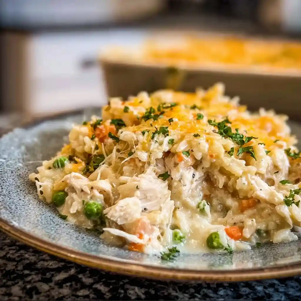 Creamy Chicken Rice Casserole