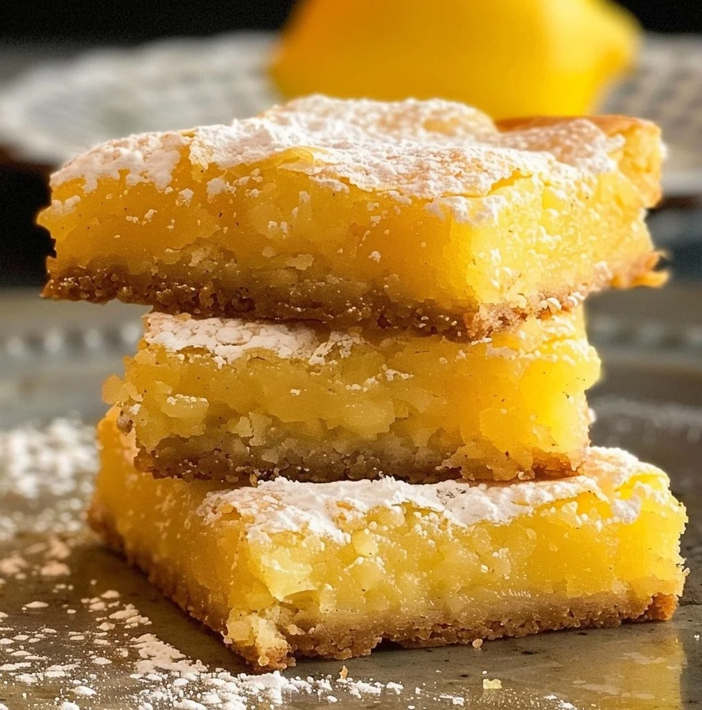 Delicious lemon brownies with a zesty flavor and perfect texture