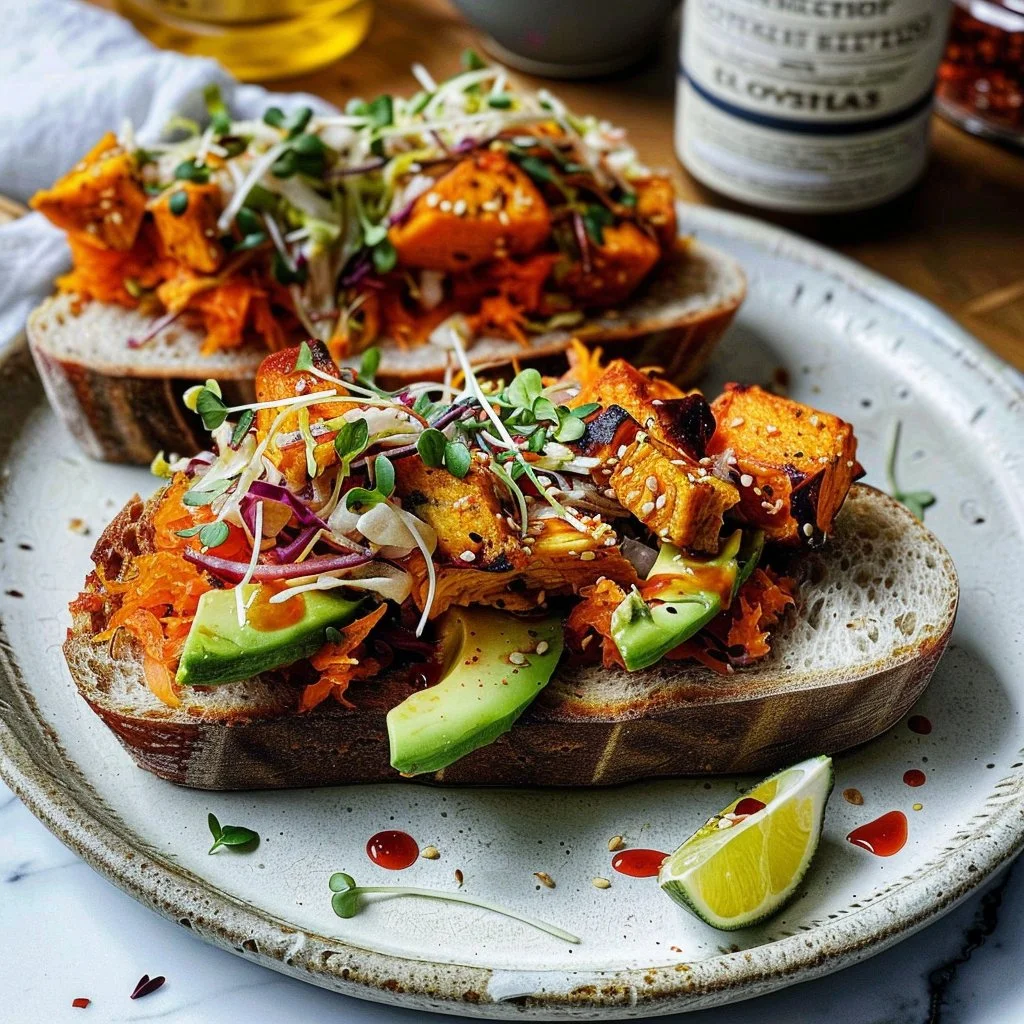 Delicious next-day chicken sandwich with fresh toppings and a crispy bun
