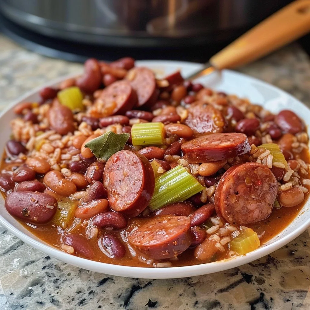 Delicious Cajun Comfort Bowl filled with spices and hearty ingredients