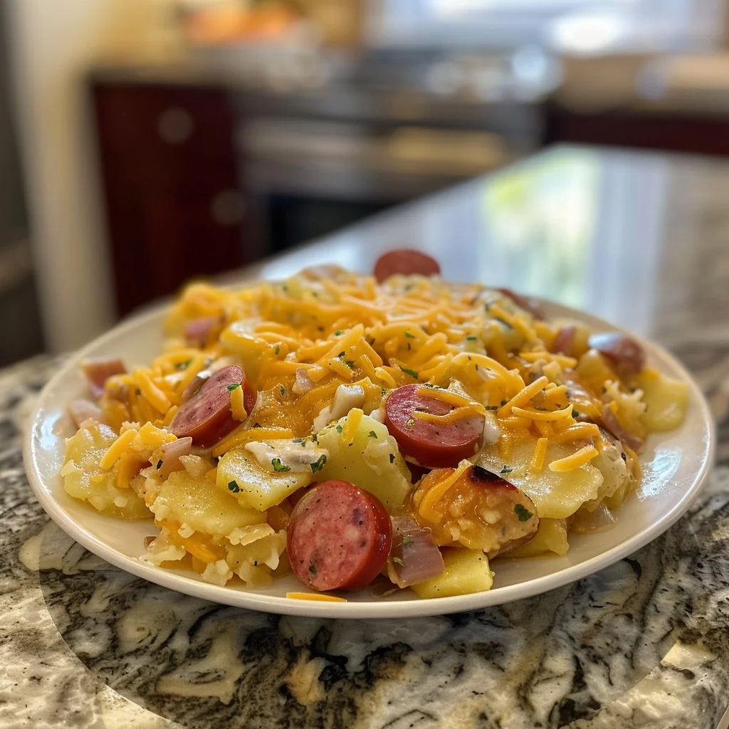 Creamy and cozy family dinner featuring delicious comfort food for everyone.