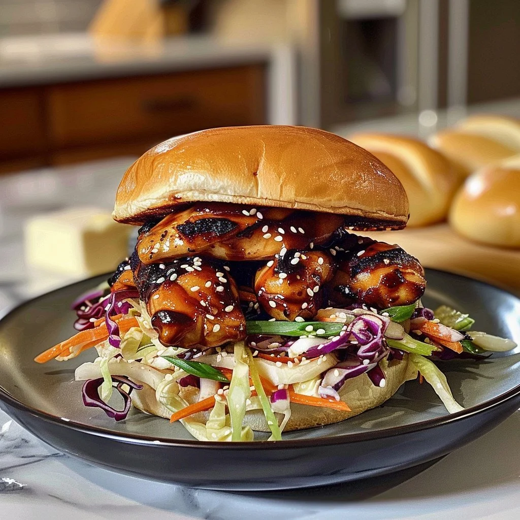 Delicious Korean BBQ chicken served with side dishes