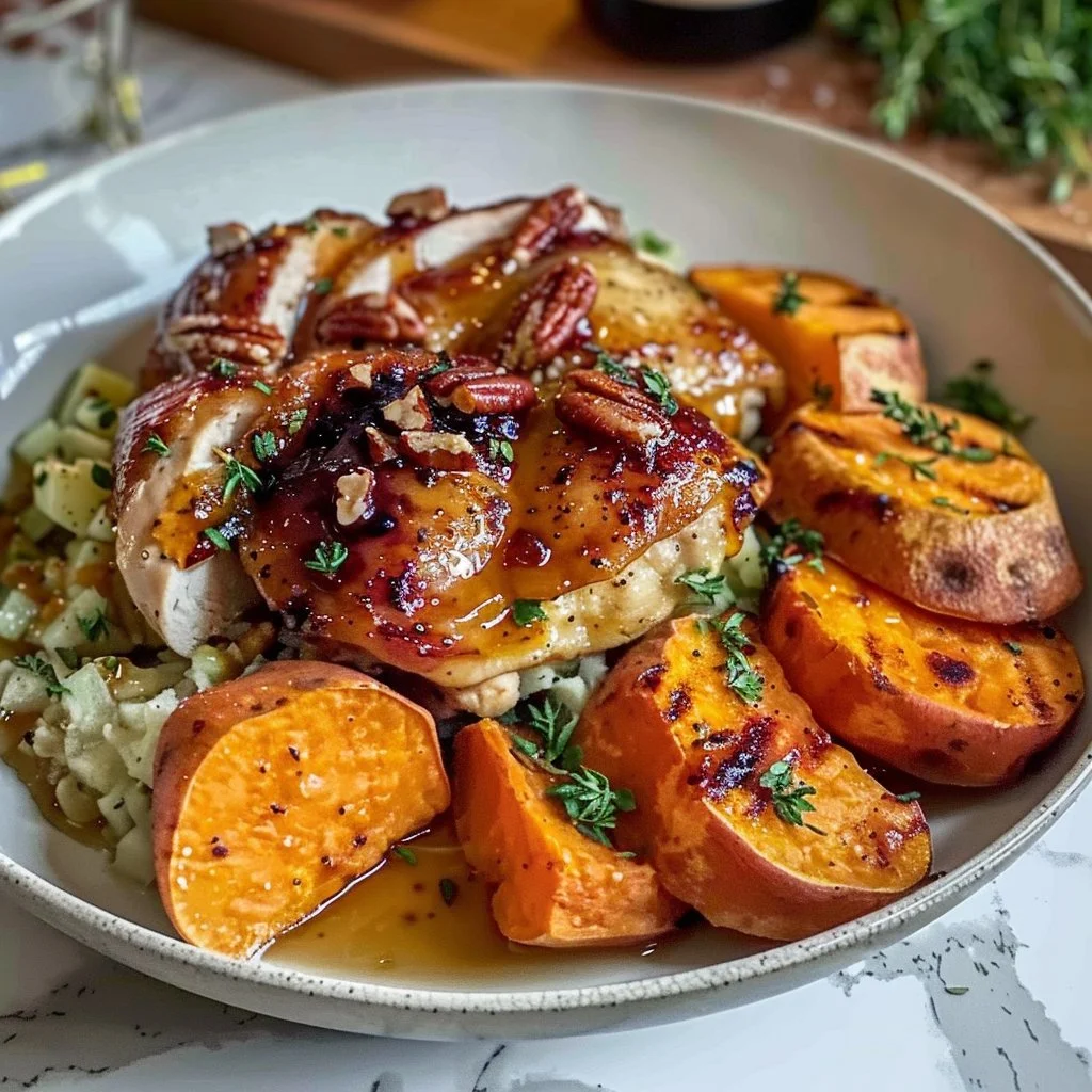 Family favorite chicken bowl recipe with vegetables and rice