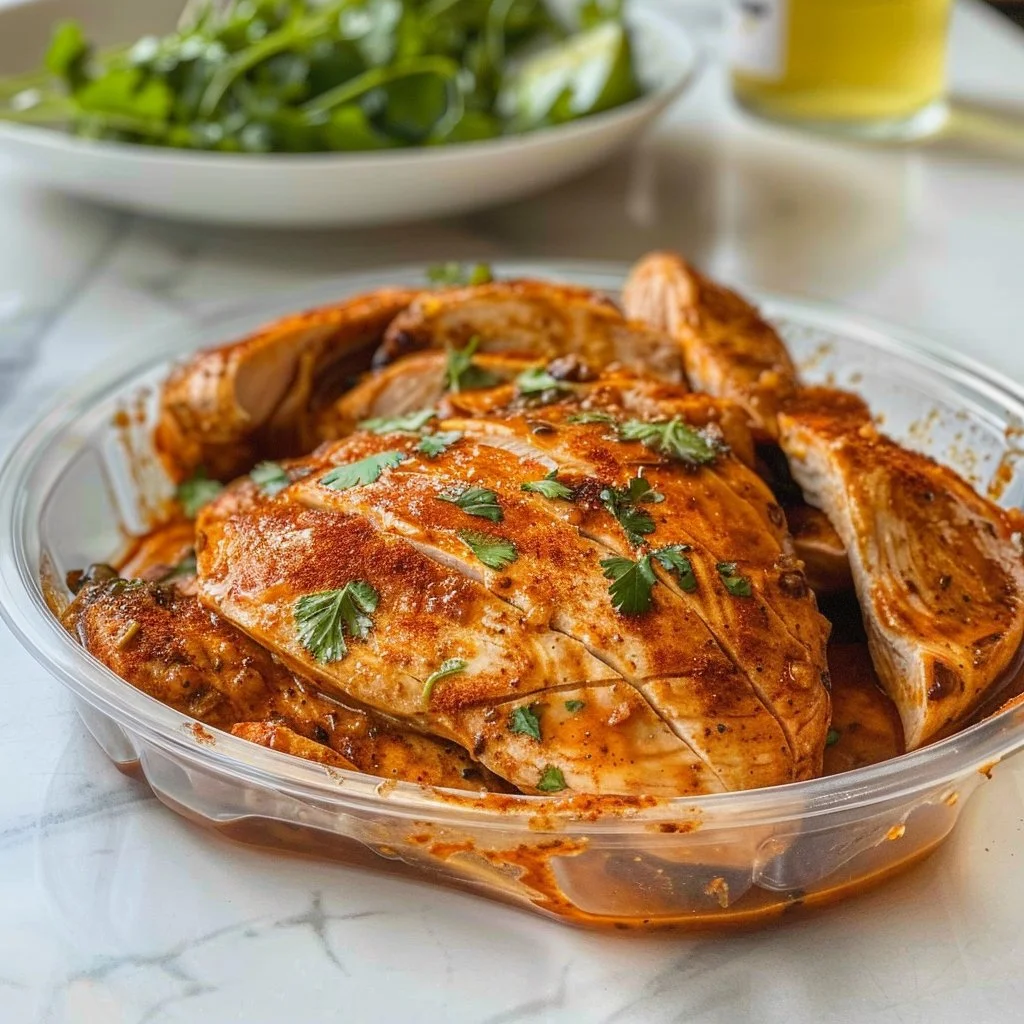 Delicious family favorite Mexican dinner plate with colorful dishes