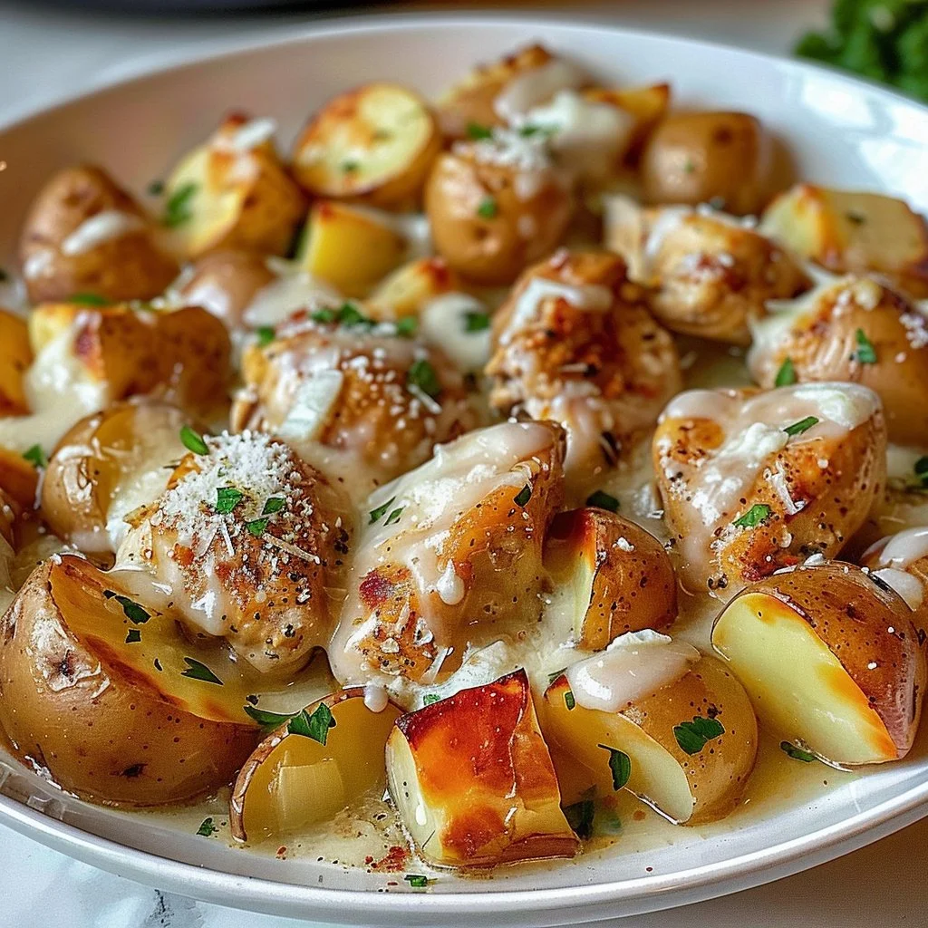 Delicious high protein comfort food recipe with nutritious ingredients.
