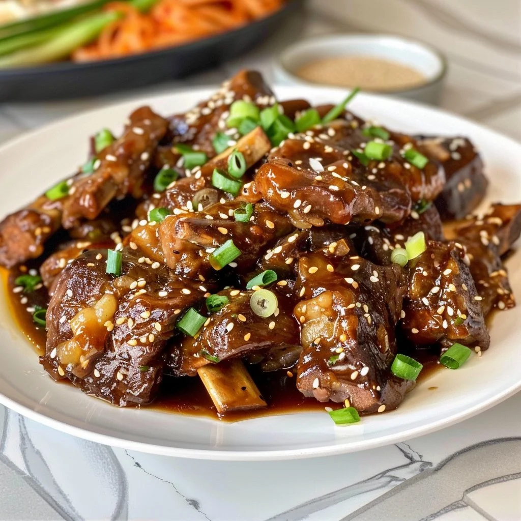 Delicious high protein Korean comfort food served in a bowl